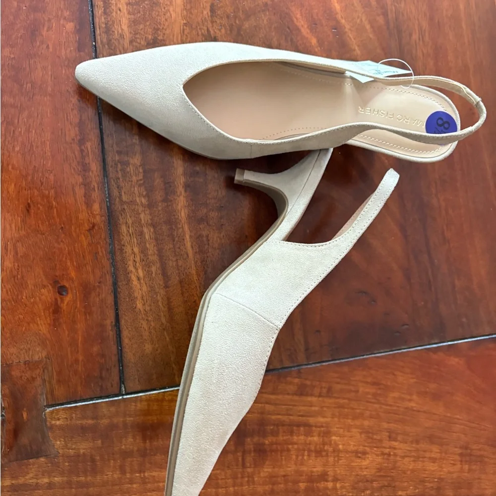 Marc Fisher women’s sling back pumps. Shoes. - Picture 2 of 7